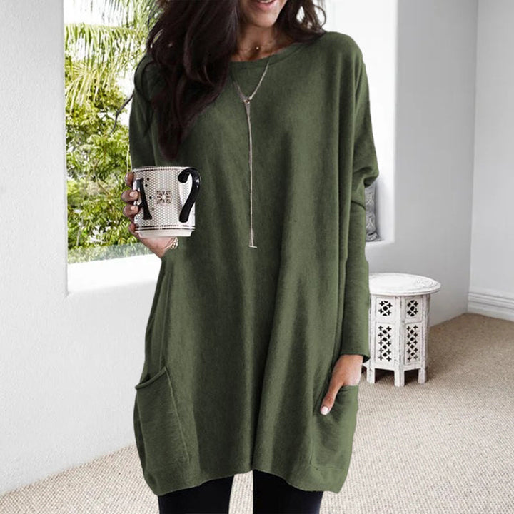 Sara -Relaxed Pocket Pullover