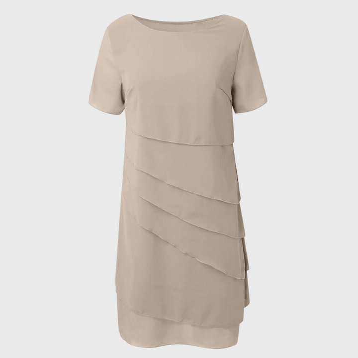 Lea | Layered Chiffon Dress
