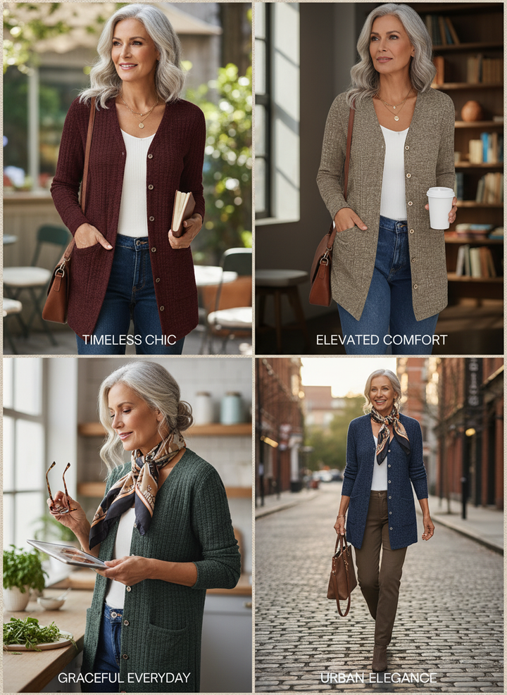 Nahlani - Long Sleeve Cardigan