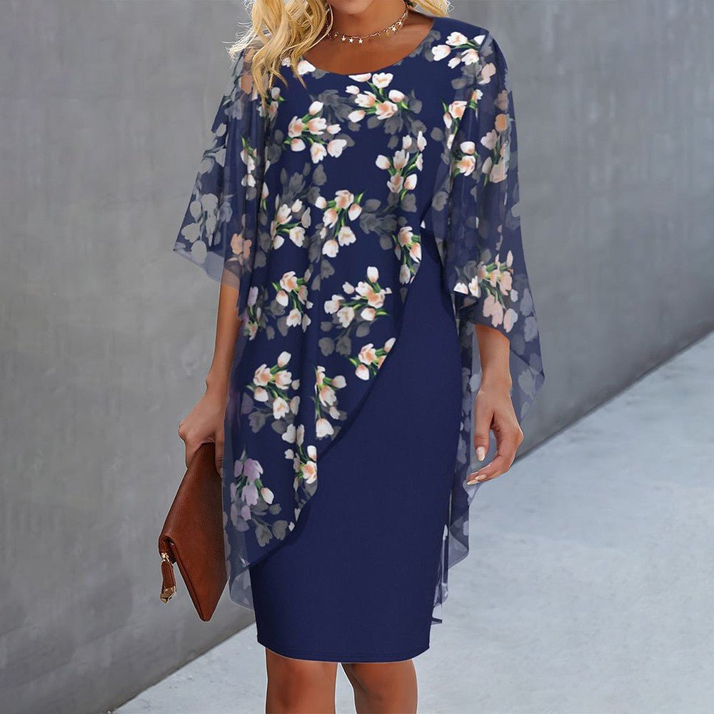 Ava - Flattering & Belly-Friendly Foral Dress