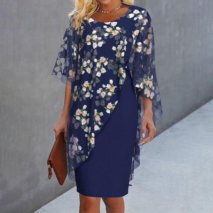 Ava - Flattering & Belly-Friendly Foral Dress
