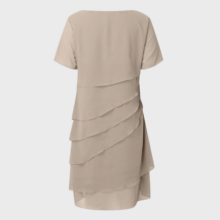 Lea | Layered Chiffon Dress