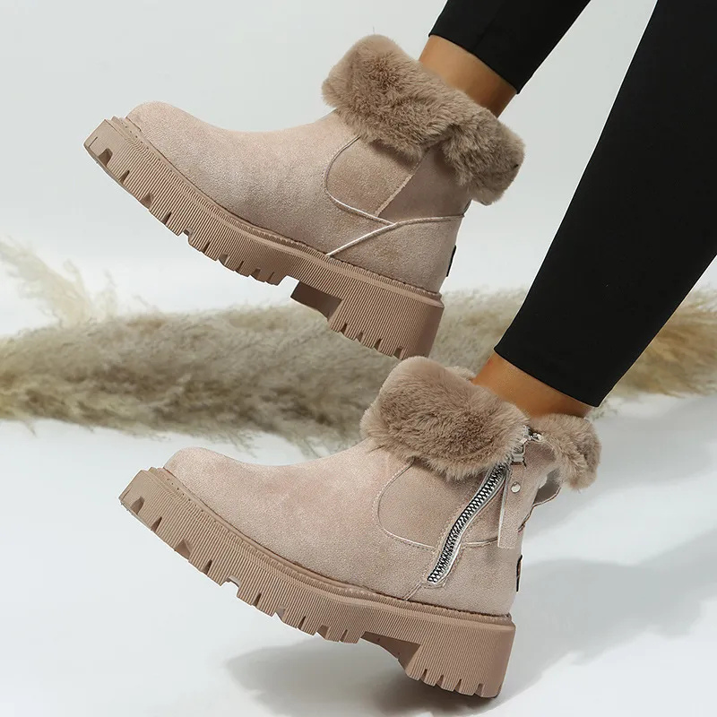 AUBREY - Faux Fur Winter Boots