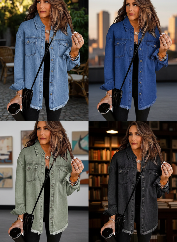 ROXANE - Classic Everyday Denim Jacket