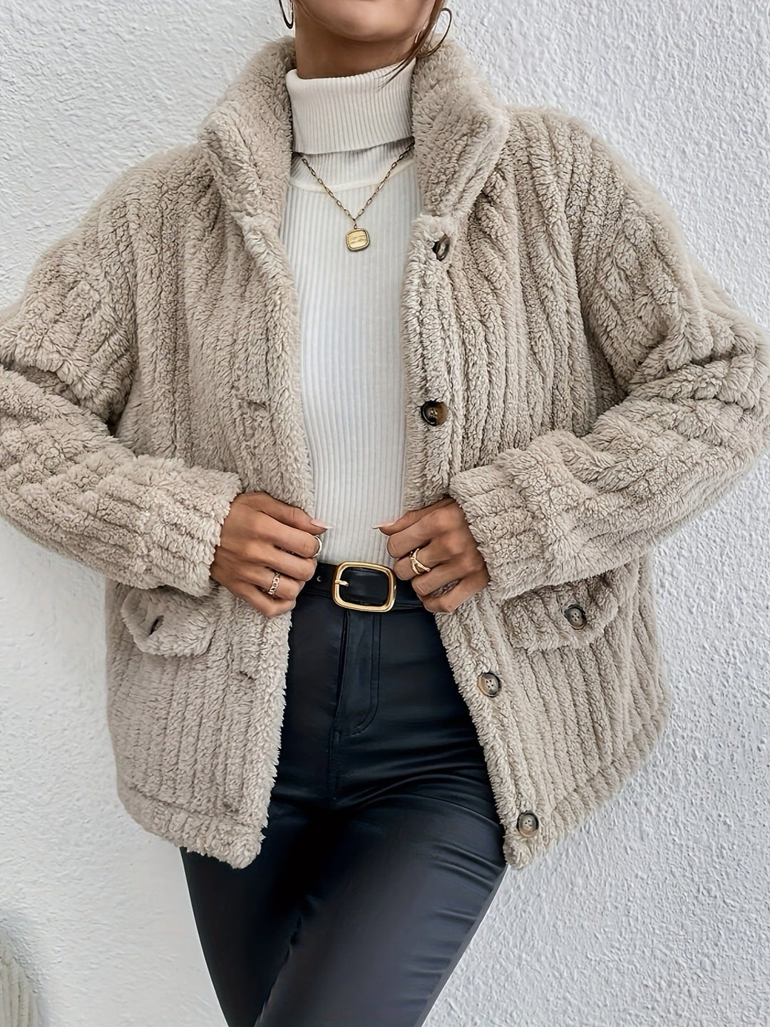 Agni -  Chic Button Cardigan