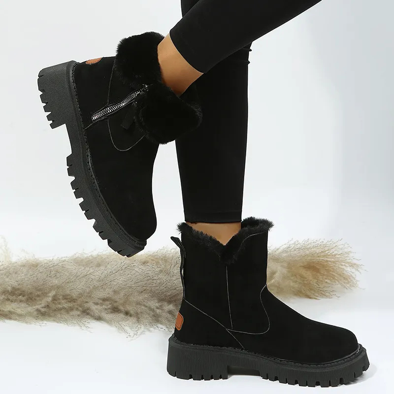 AUBREY - Faux Fur Winter Boots