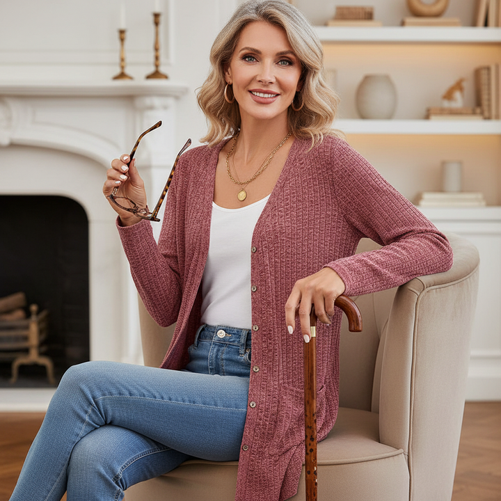 Nahlani - Long Sleeve Cardigan