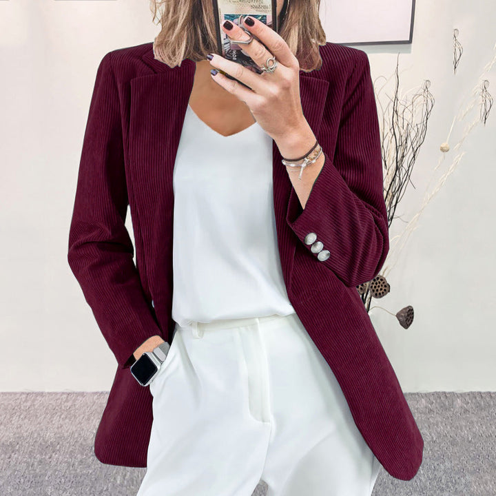 Mary - Classic Corduroy Blazer