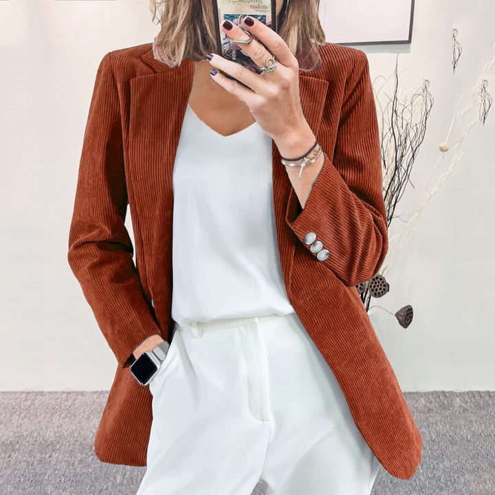 Mary - Classic Corduroy Blazer