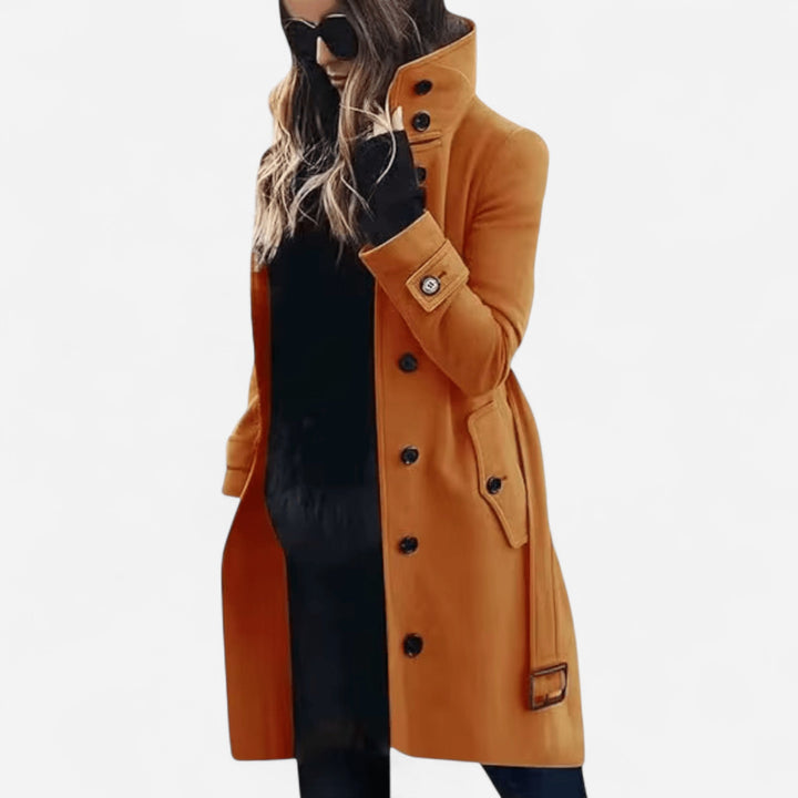 Bella – Timeless Belted Coat