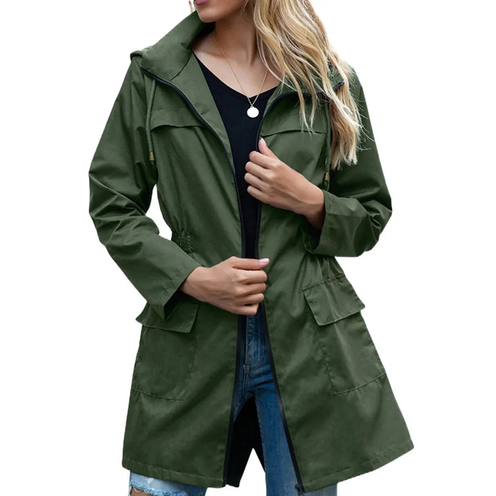 Sarah - Lightweight Waterproof Rain Jacket