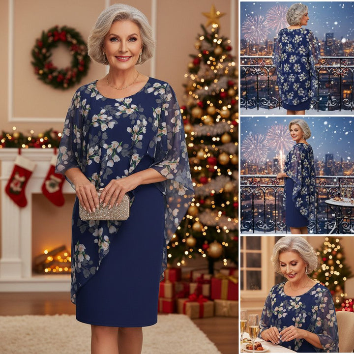 Ava - Flattering & Belly-Friendly Foral Dress