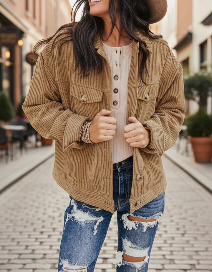 Cavell – Chic Corduroy Jacket