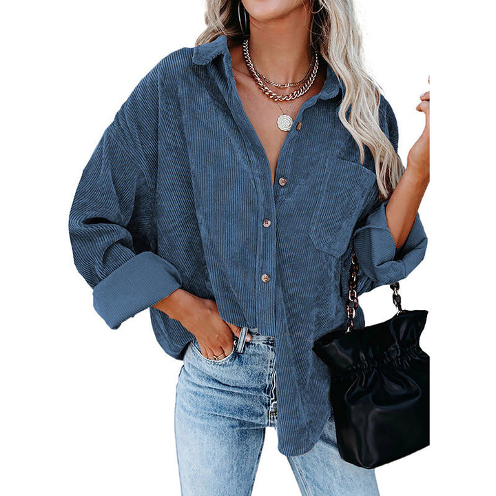 Matilda – Oversized Corduroy Blouse