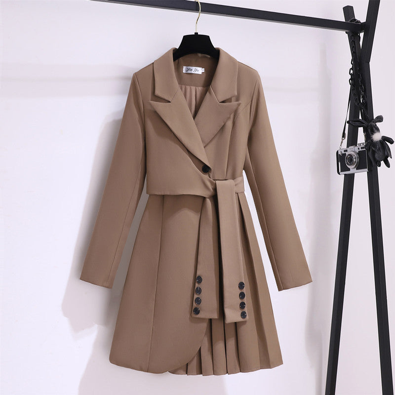 Natalia - Elegant Belted Coat