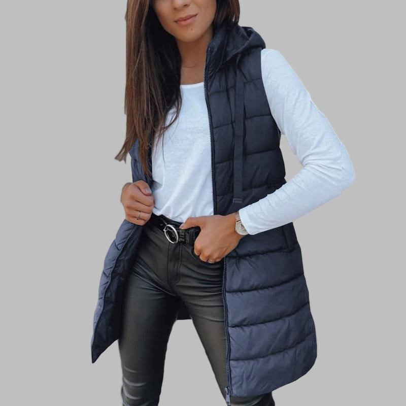 Edina - Casual Sleeveless Puffer Vest