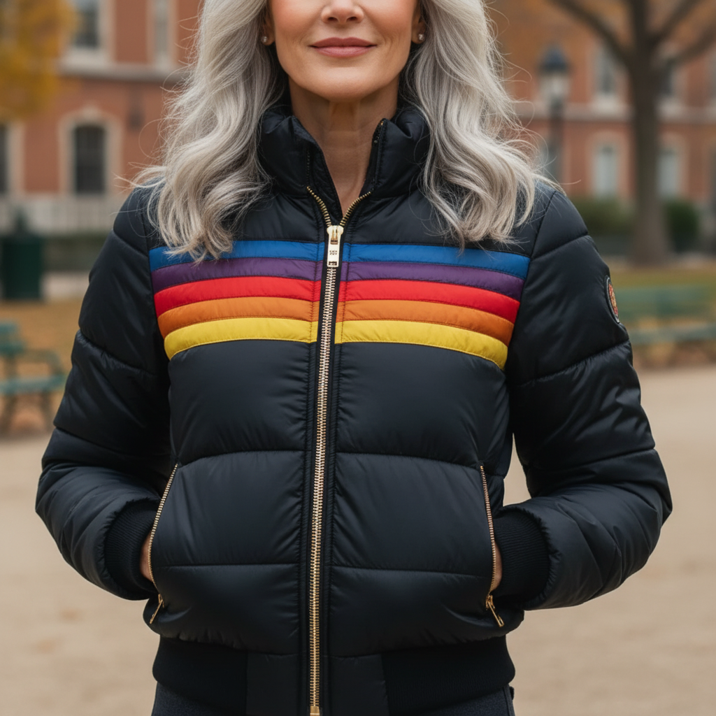 Clara - Retro Puffer Jacket
