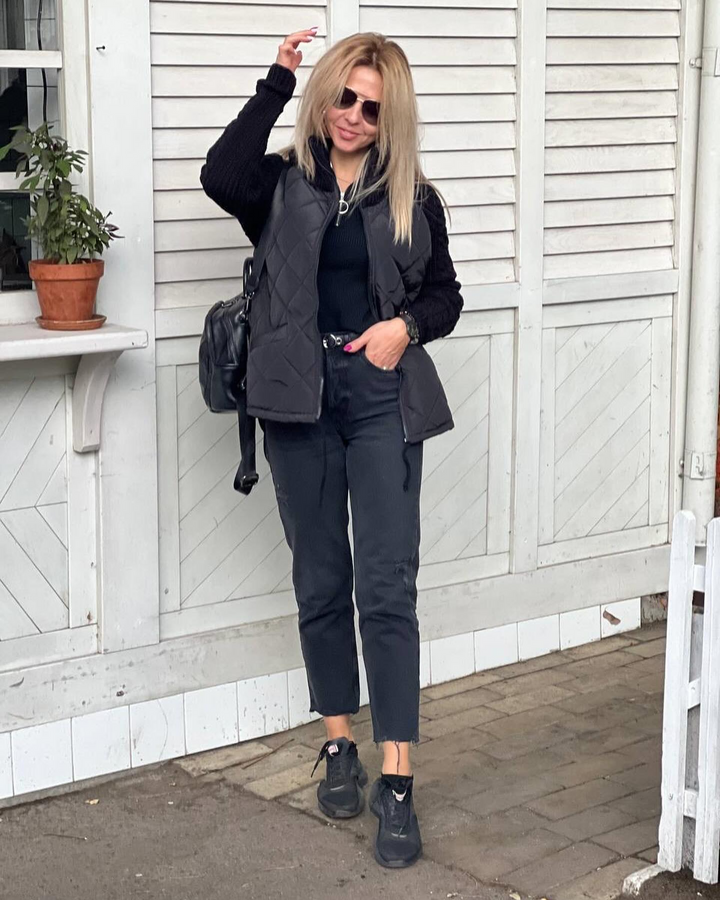 Calista - PATCHWORK KNIT JACKET