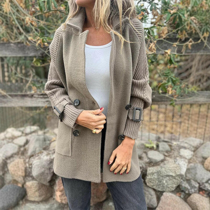 Isola - Mid-Length Double-Breasted Coat